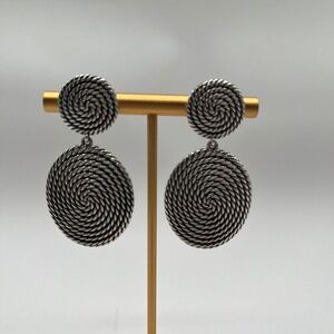 David Yurman Cable Coil Double-Drop Earrings